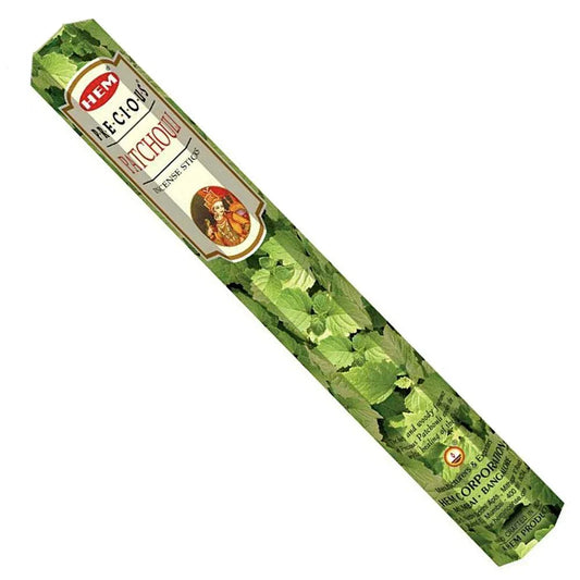 Precious Patchouli Incense Sticks for Relaxation - 20 Pack