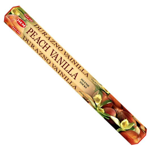 Peach Vanilla Incense Sticks for Meditation and Relaxation