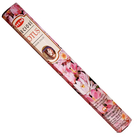 Precious Lotus Aromatic Incense Sticks for Meditation - 20ct