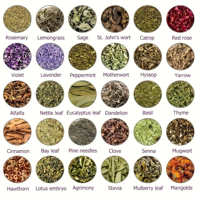 Green Witchcraft Herbs Kit for Wiccan Rituals and Spells