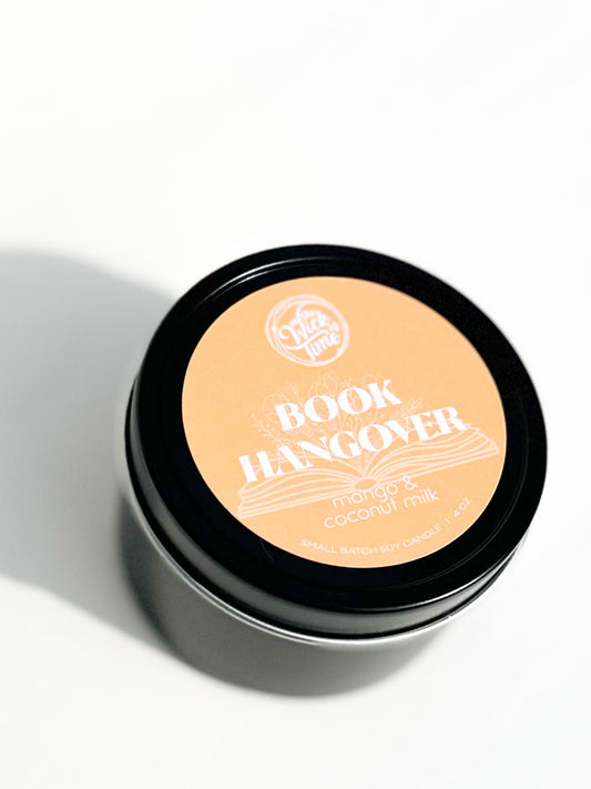 Book Hangover Scented Candle With Tropical Fragrance
