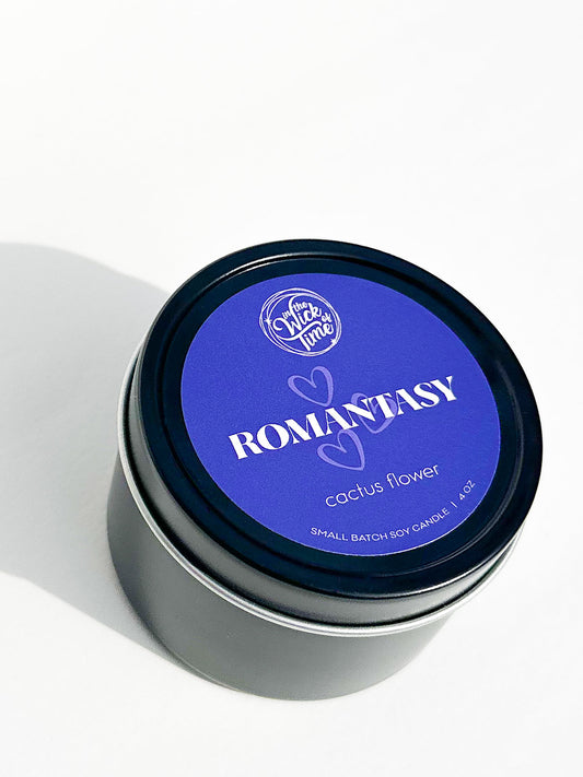 Romantasy 4 OZ Scented Candle with Cactus and Citrus Blend