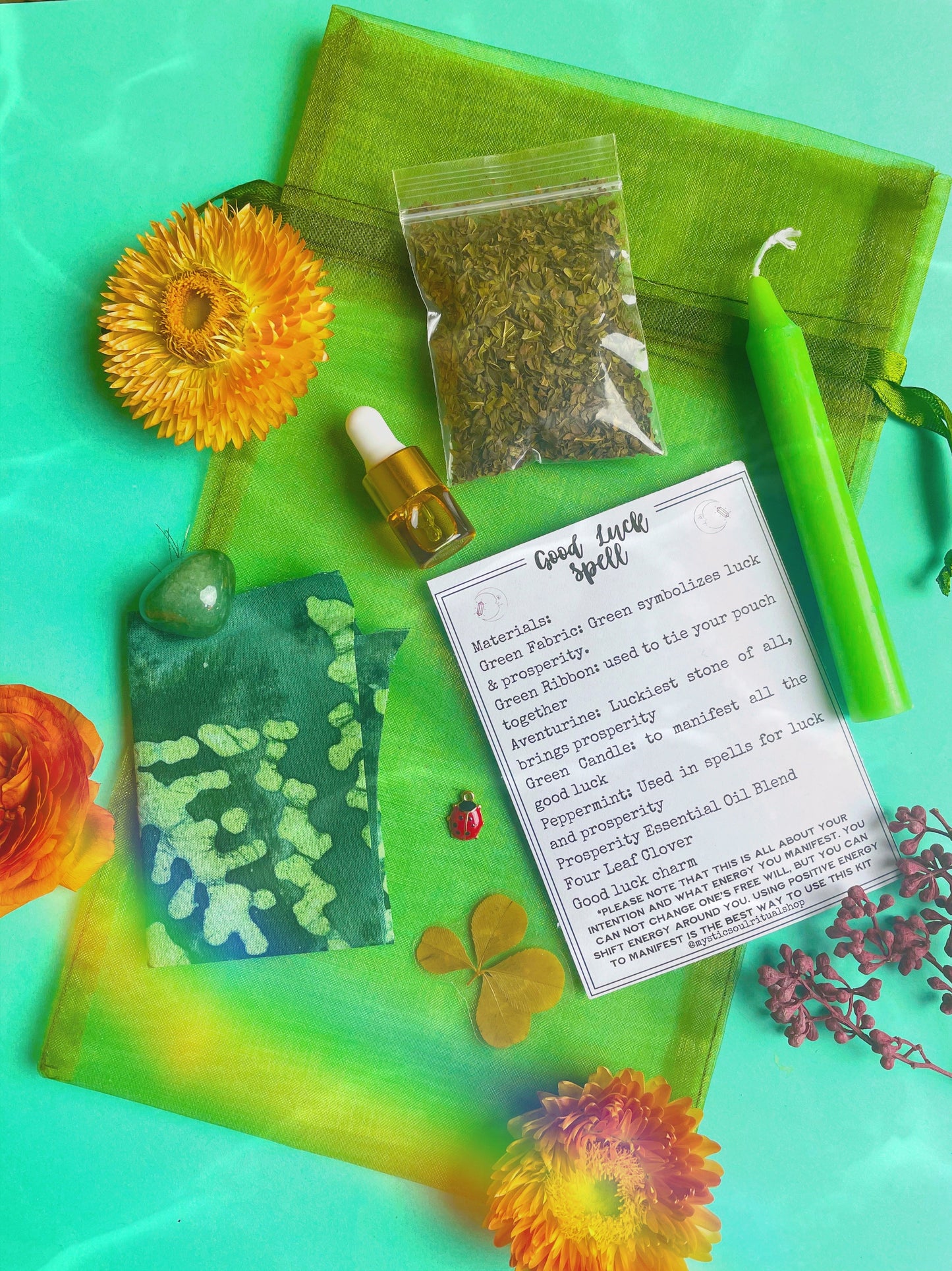 Good Luck Spell Ritual Kit