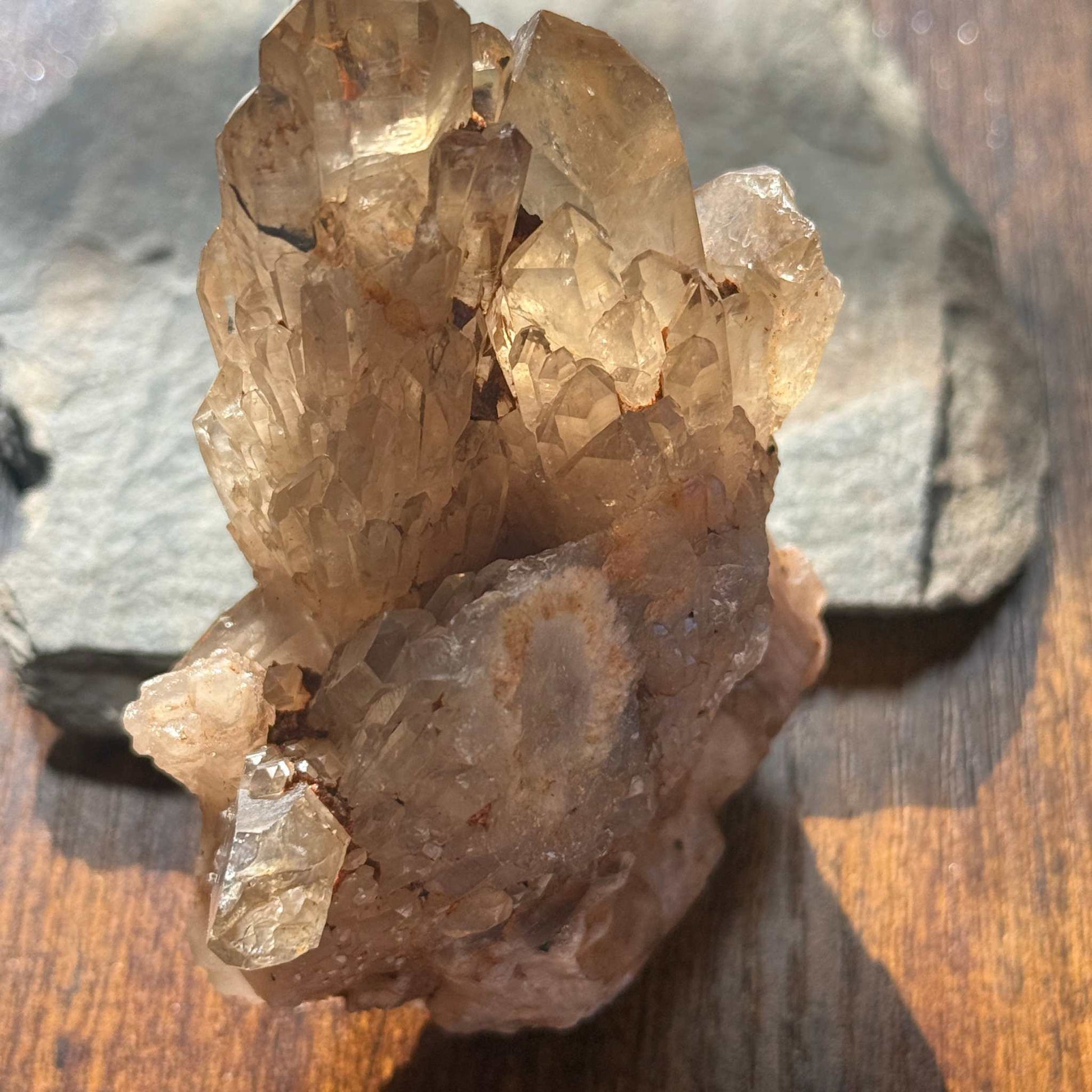 Kundalini Citrine Summit Crystal for Spiritual Growth