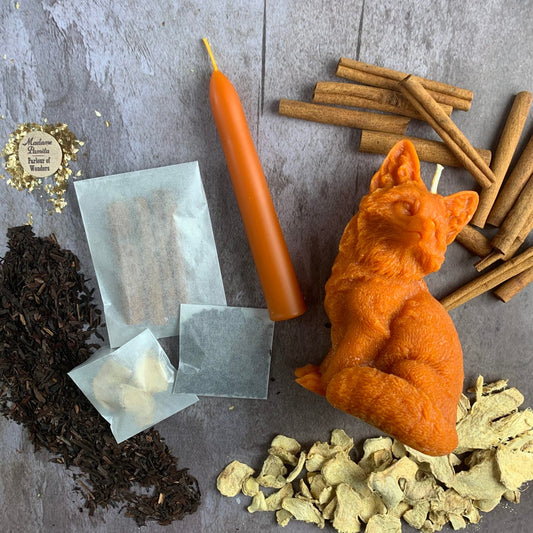Fast Fox Candle Spell Kit