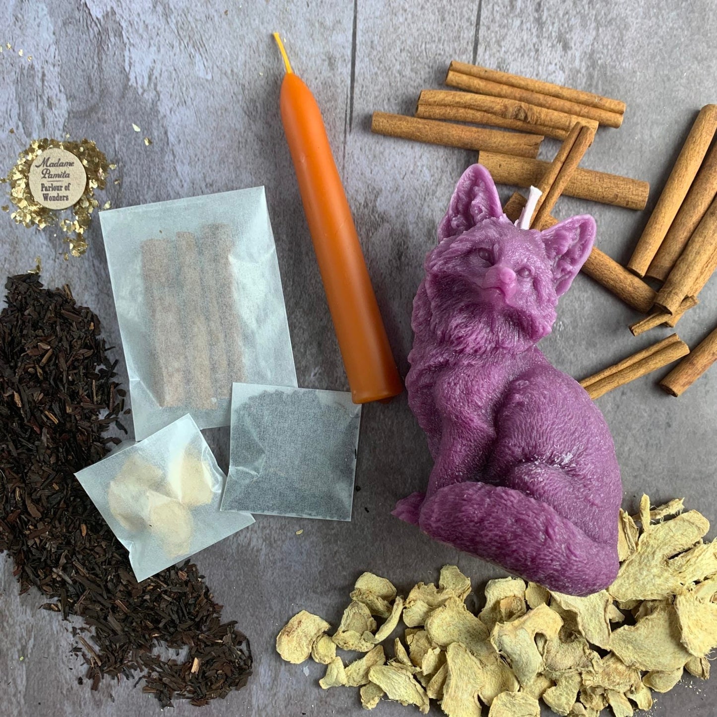 Fast Fox Candle Spell Kit