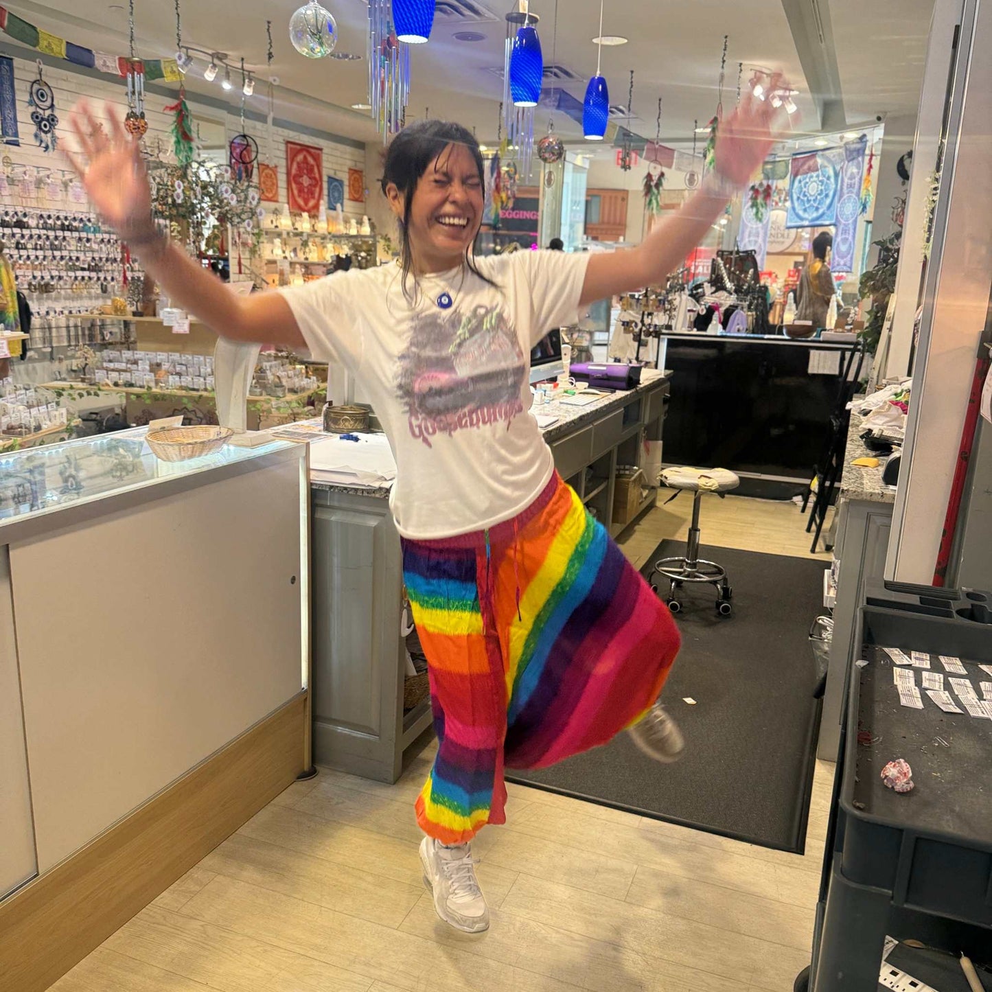 Rainbow Harem Alibaba Onesie Pants