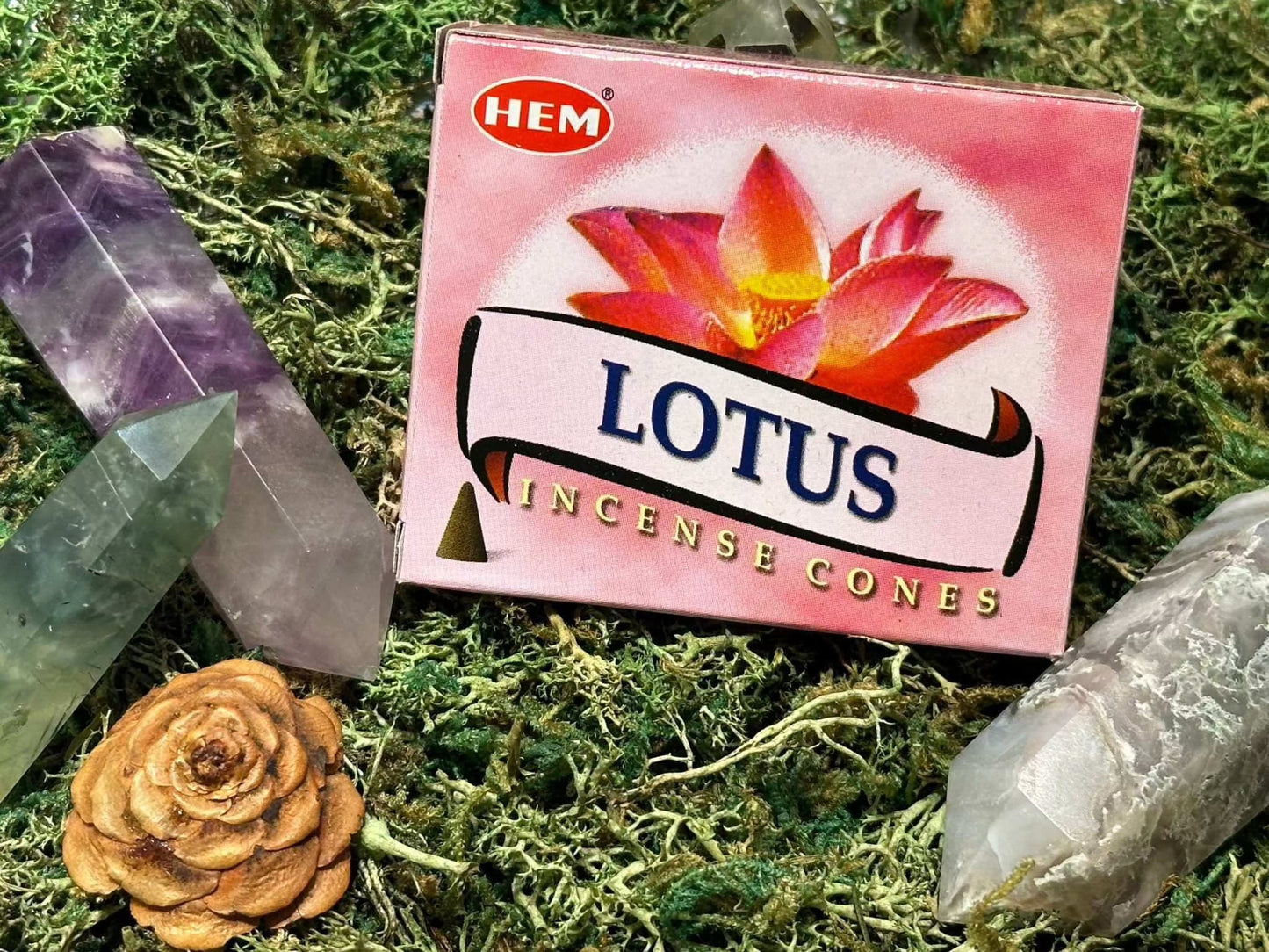 Lotus Incense Cones By Hem For Serenity And Meditation