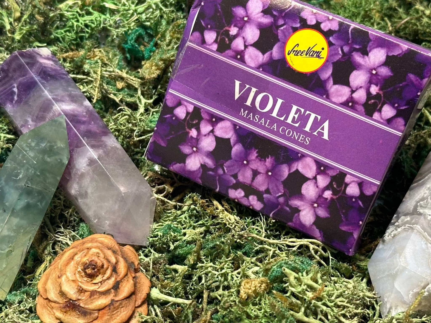 Sree Vani Masala Aromatic Incense Cones for Meditation