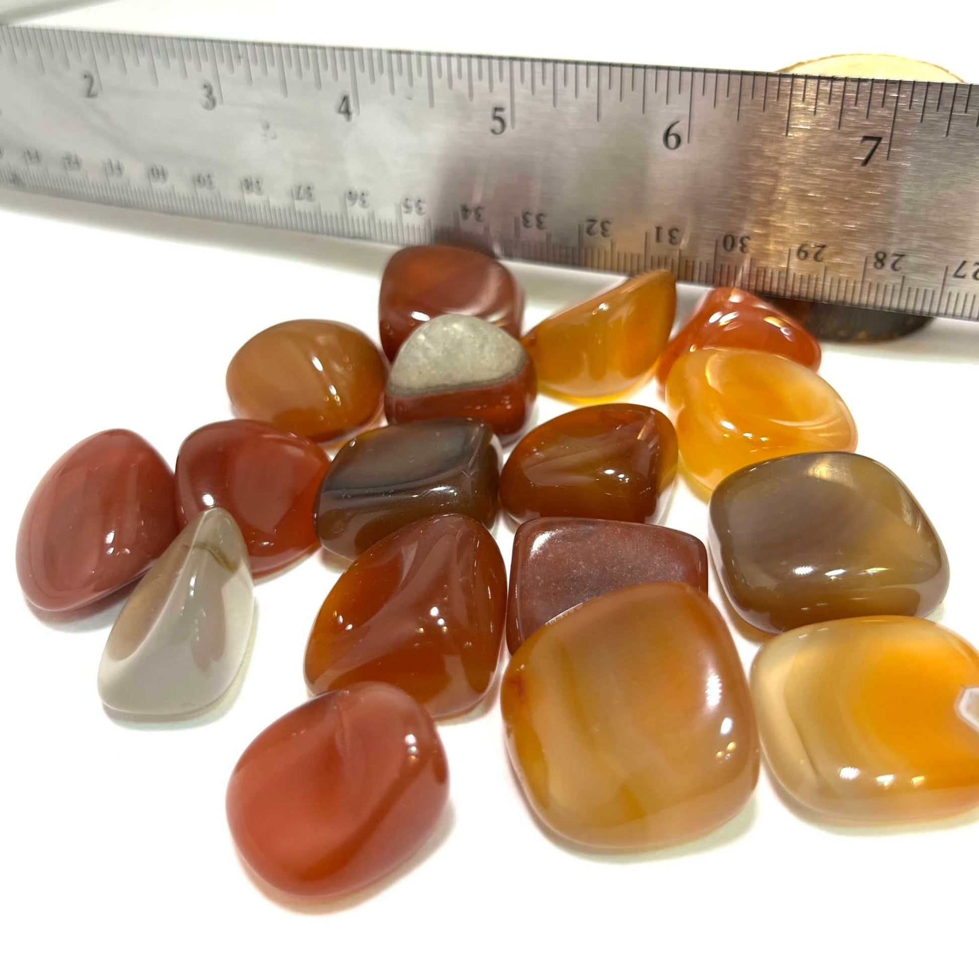 Carnelian Tumbled Stone for Vitality and Creativity | Mystics Vibe
