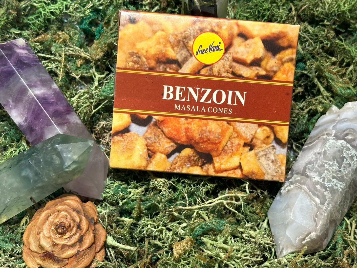 Sree Vani Masala Aromatic Incense Cones for Meditation