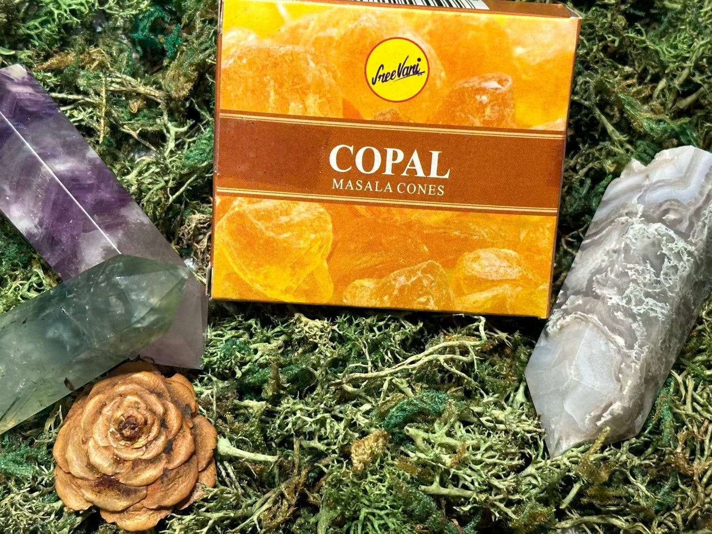 Sree Vani Masala Aromatic Incense Cones for Meditation