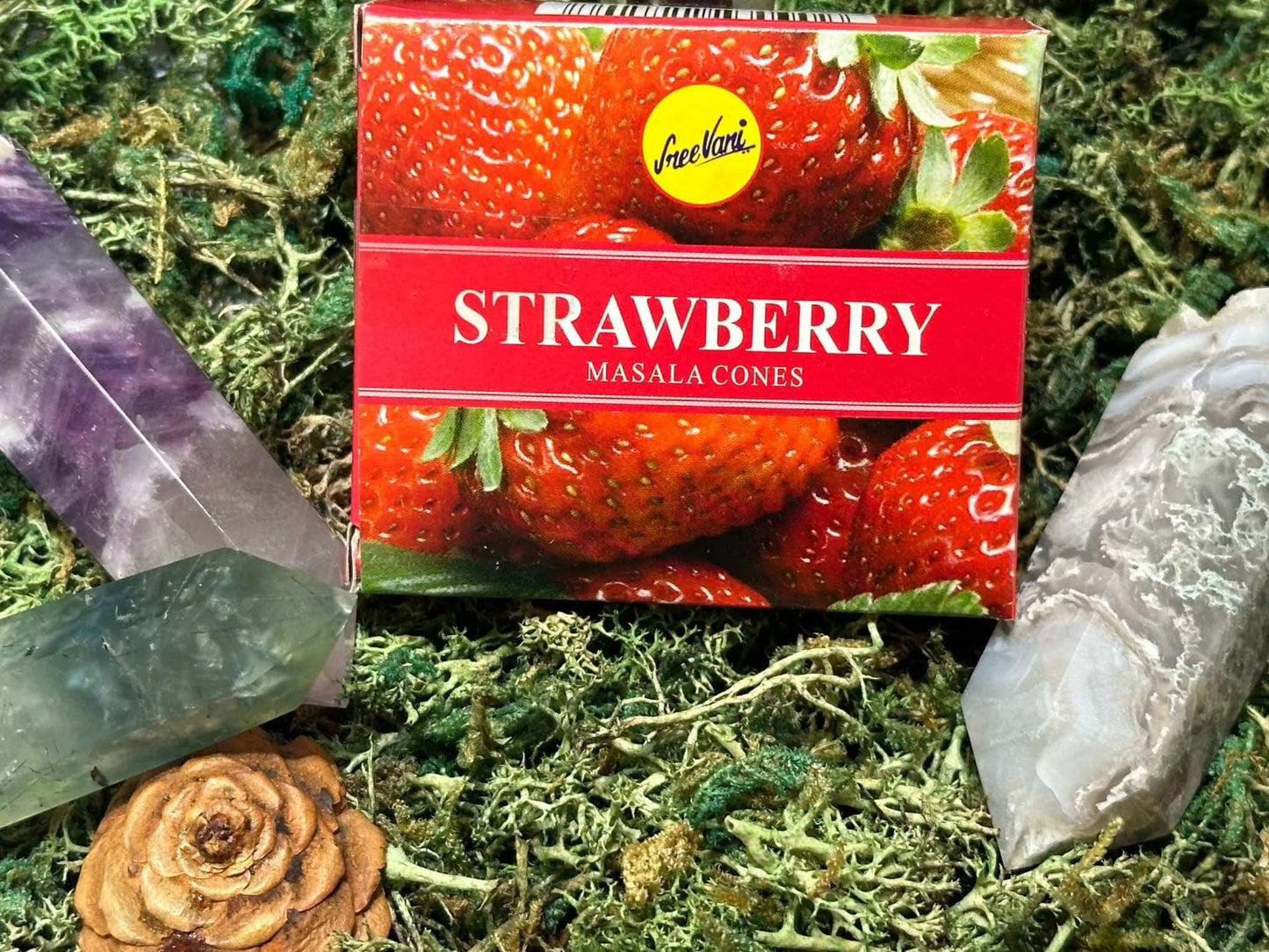 Sree Vani Masala Aromatic Incense Cones for Meditation