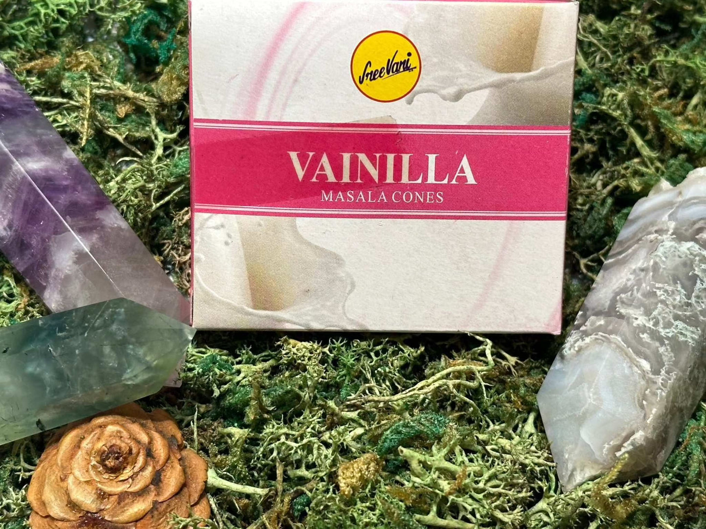Sree Vani Masala Aromatic Incense Cones for Meditation