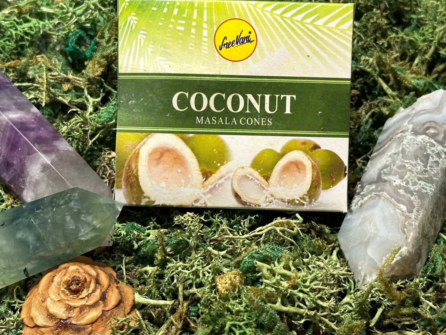 Sree Vani Masala Aromatic Incense Cones for Meditation