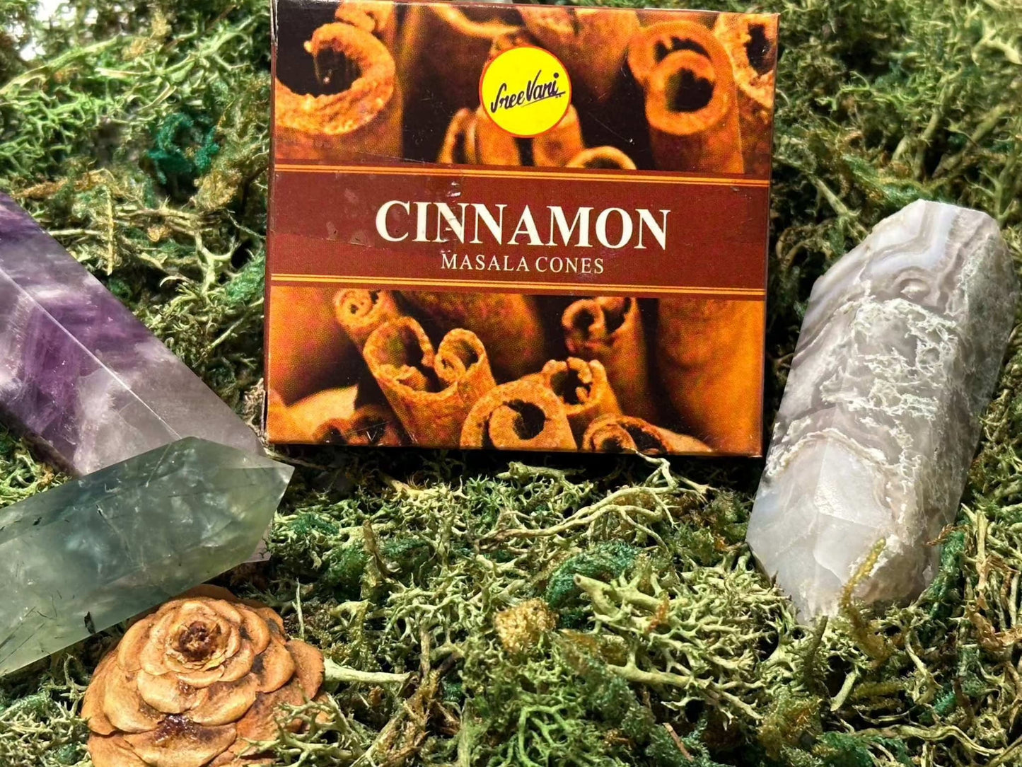 Sree Vani Masala Aromatic Incense Cones for Meditation