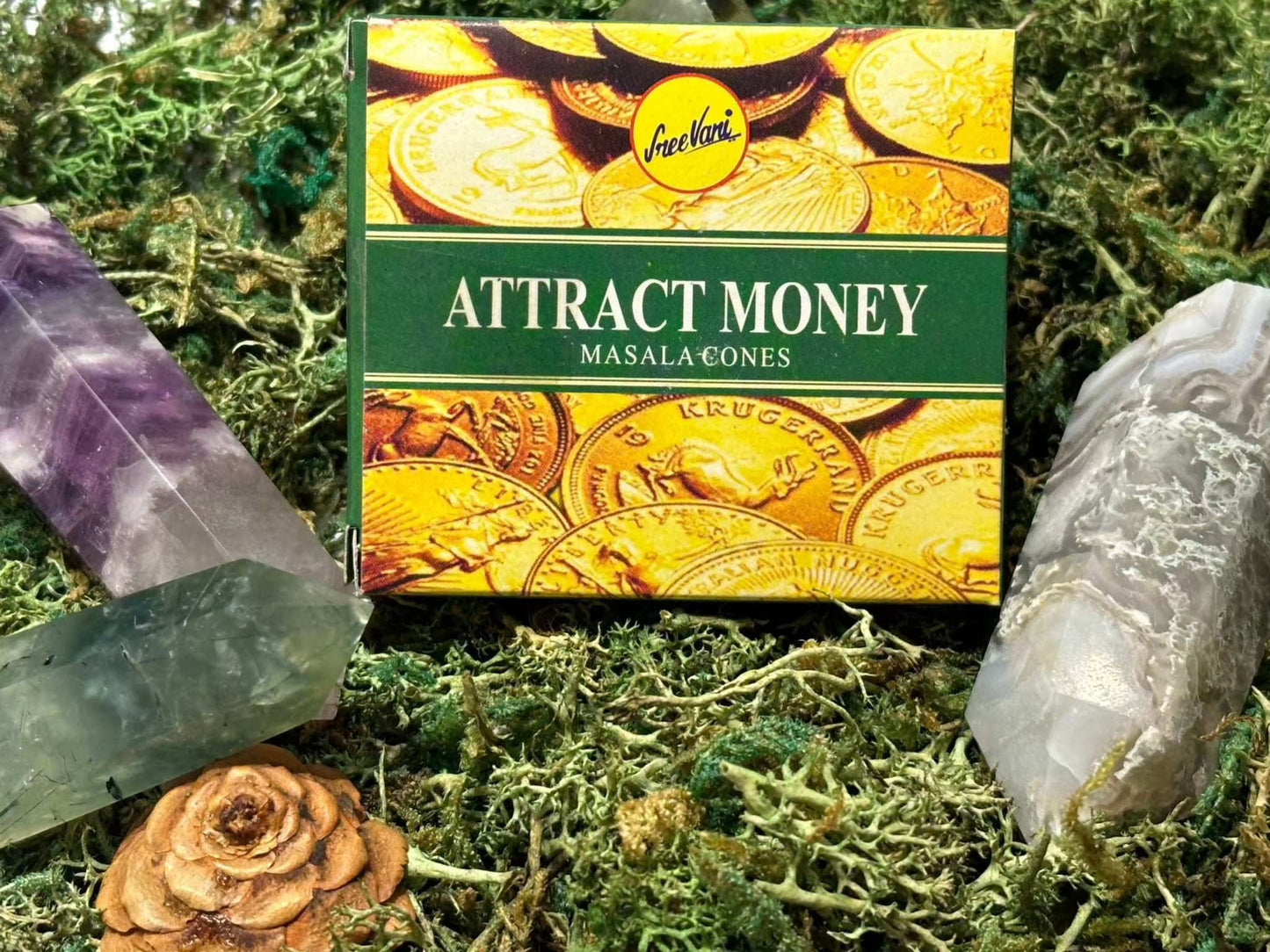 Sree Vani Masala Aromatic Incense Cones for Meditation