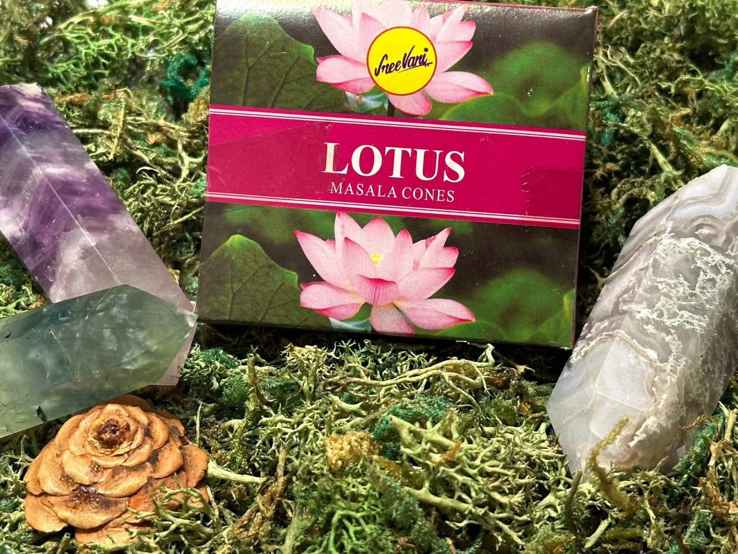 Sree Vani Masala Aromatic Incense Cones for Meditation