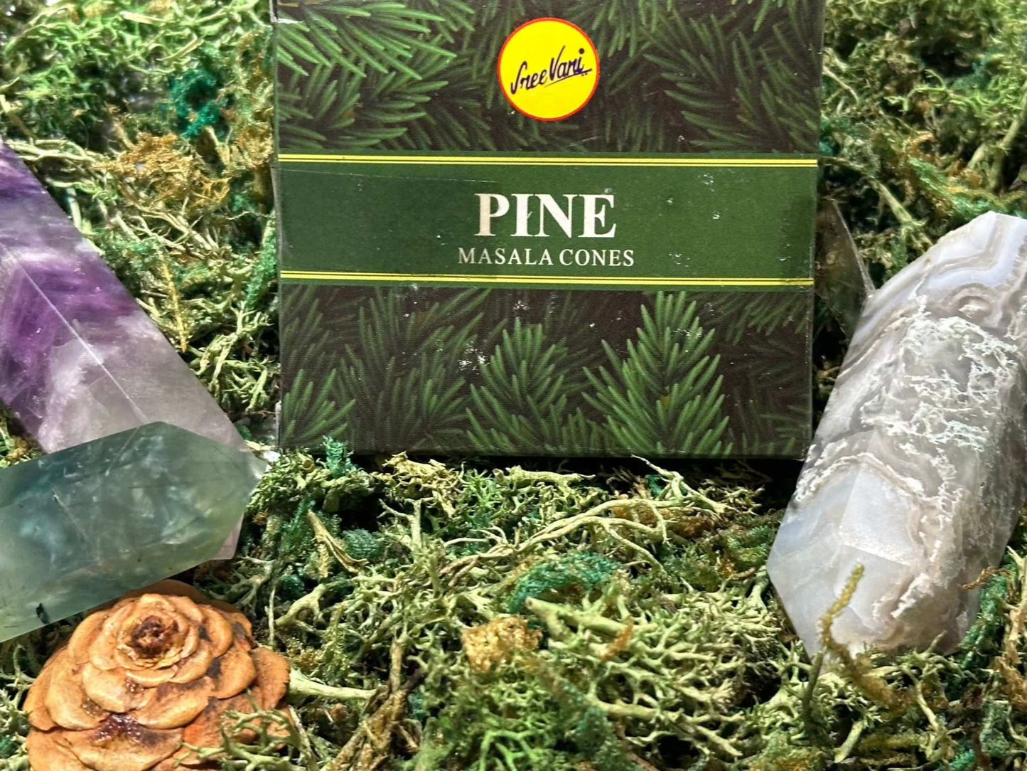 Sree Vani Masala Aromatic Incense Cones for Meditation