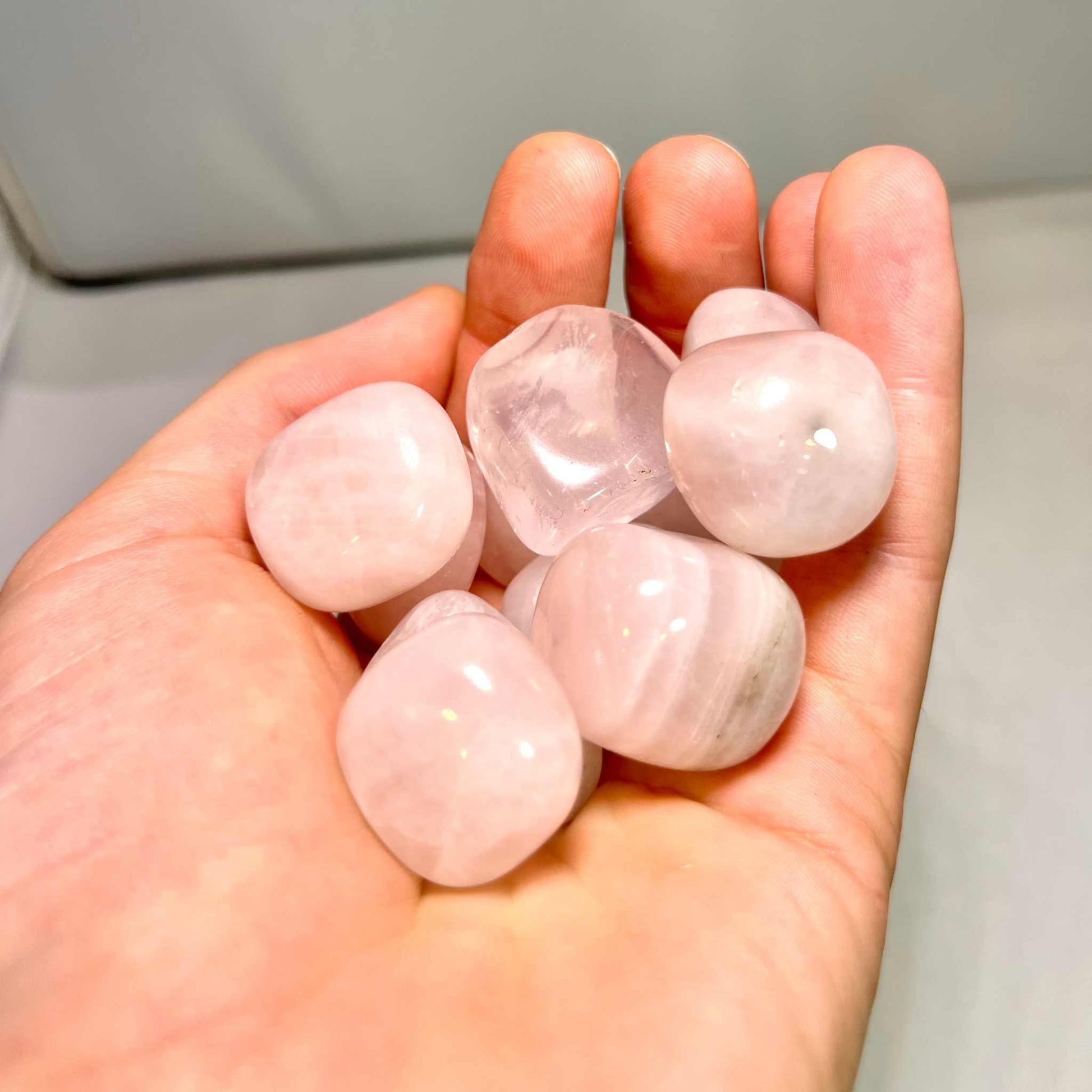 Rose Quartz Crystal for Love and Healing - Pocket Stone