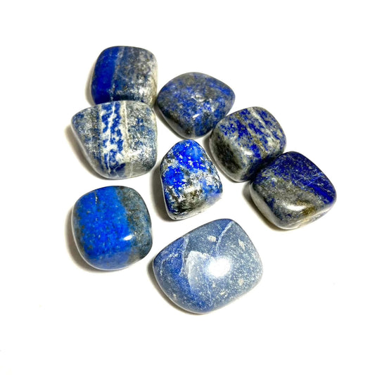 Lapis Lazuli Tumbled Stone for Wisdom and Intuition