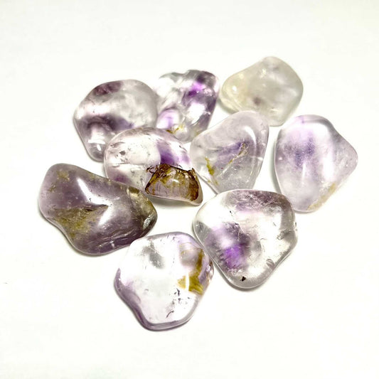 Phantom Amethyst Tumbled Stone for Spiritual Growth | Mystics Vibe