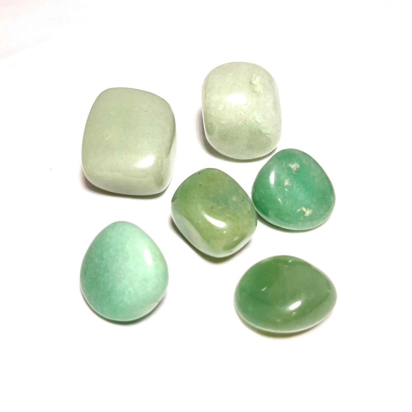 Green Aventurine Tumbled Stone for Prosperity and Renewal