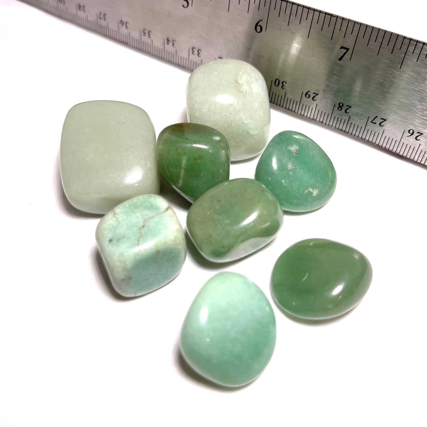 Green Aventurine Tumbled Stone for Prosperity and Renewal
