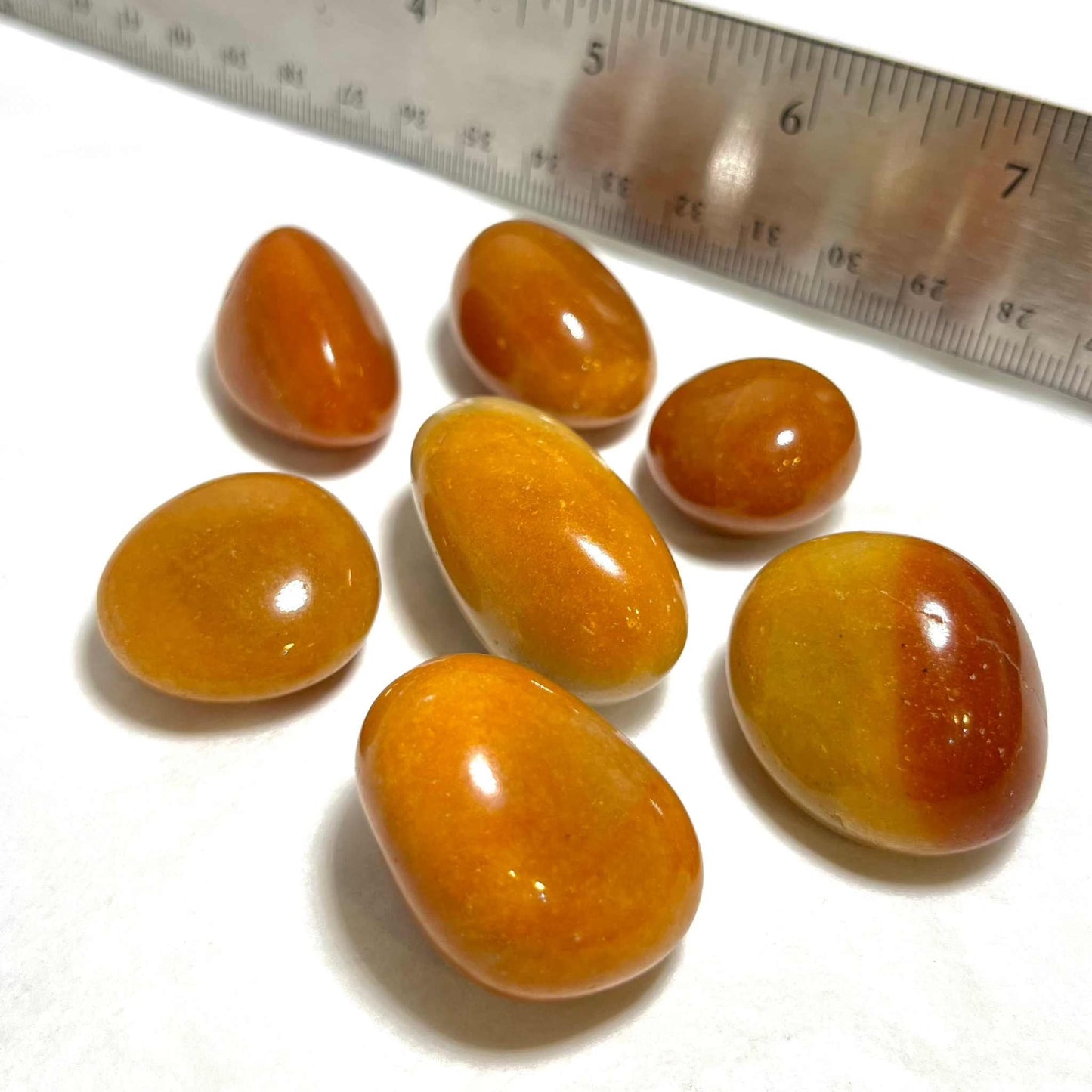 Orange Aventurine Tumbled Stone: Crystal for Joy and Creativity