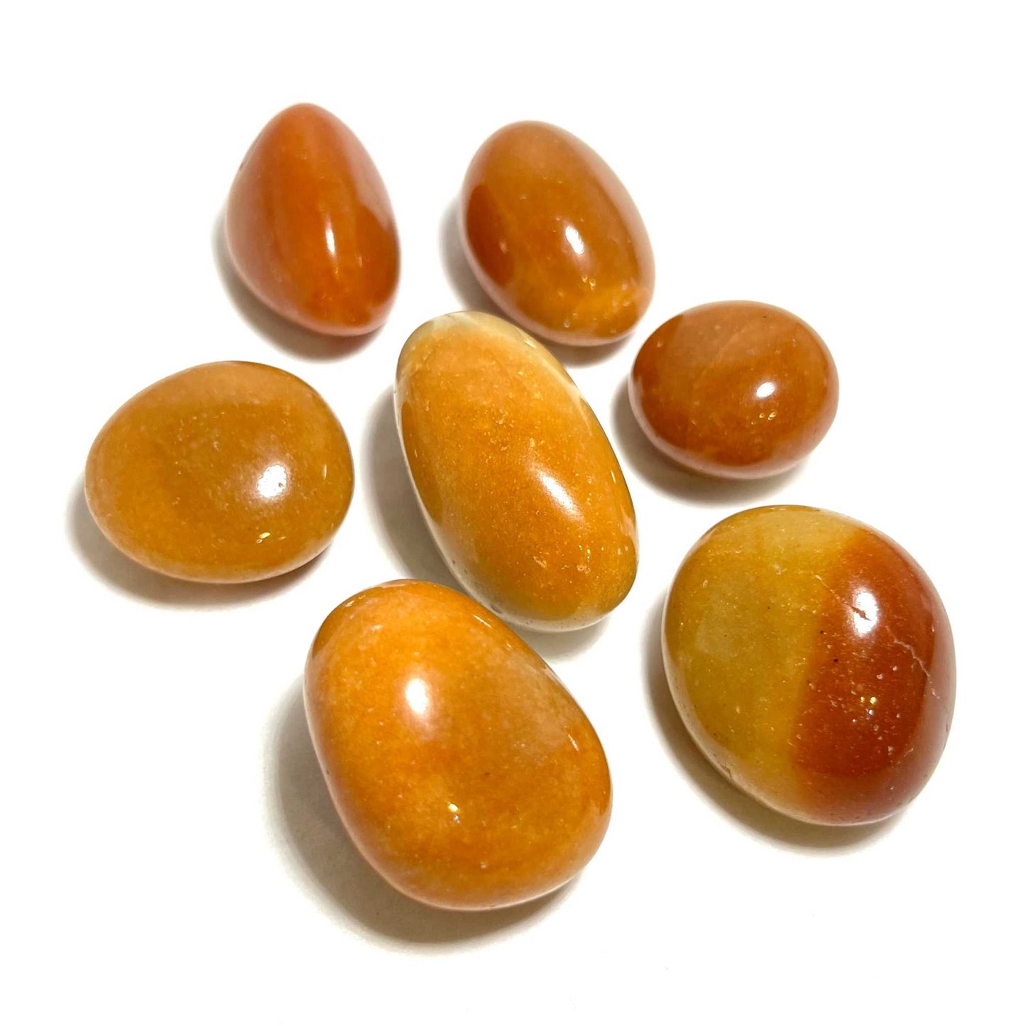 Orange Aventurine Tumbled Stone: Crystal for Joy and Creativity