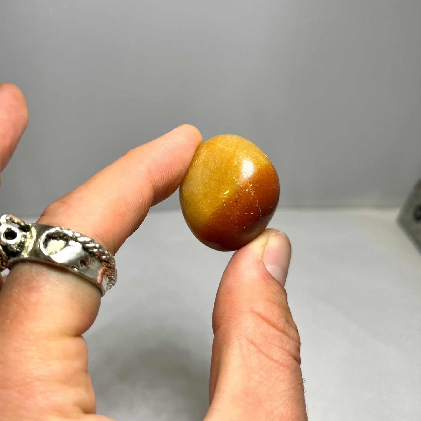 Orange Aventurine Tumbled Stone: Crystal for Joy and Creativity