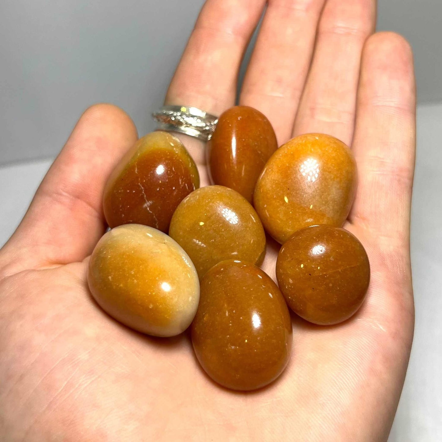 Orange Aventurine Tumbled Stone: Crystal for Joy and Creativity