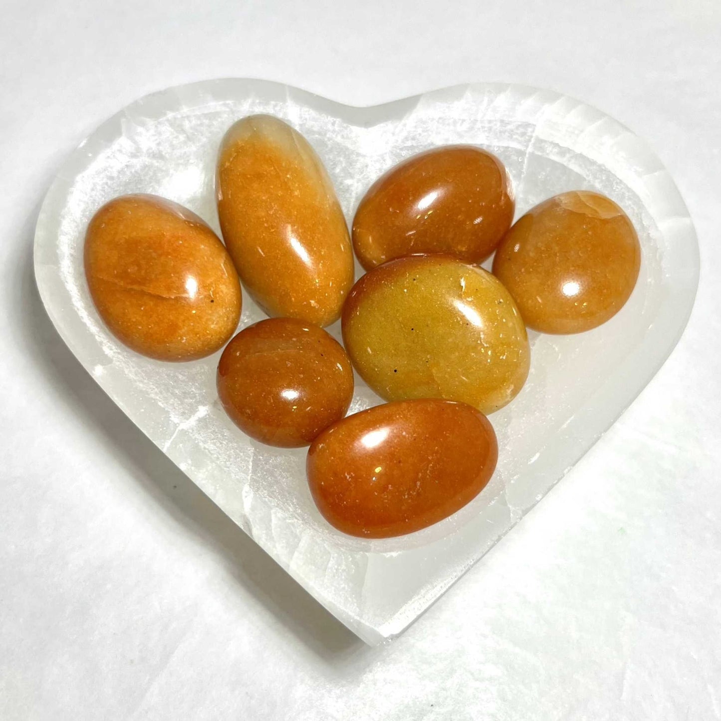 Orange Aventurine Tumbled Stone: Crystal for Joy and Creativity