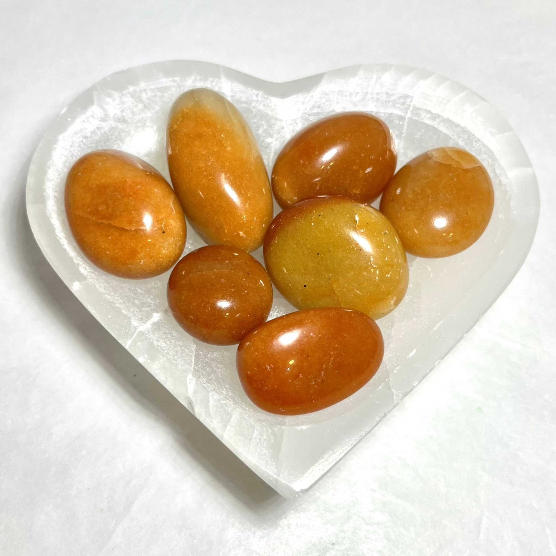 Orange Aventurine Tumbled Stone: Crystal for Joy and Creativity