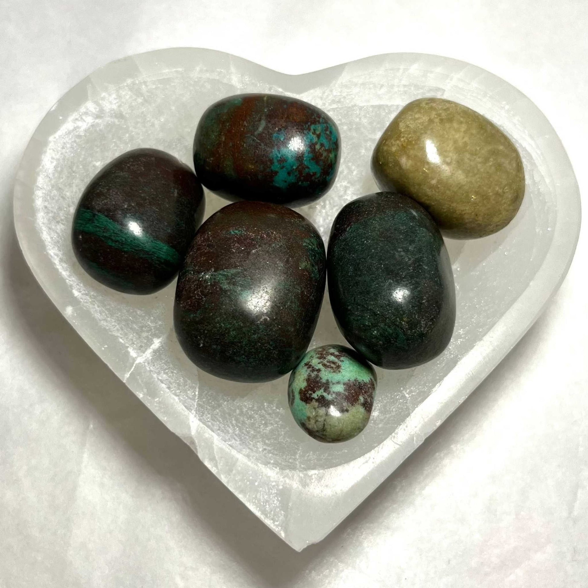 Healing Turquoise Tumbled Crystal for Truth and Balance