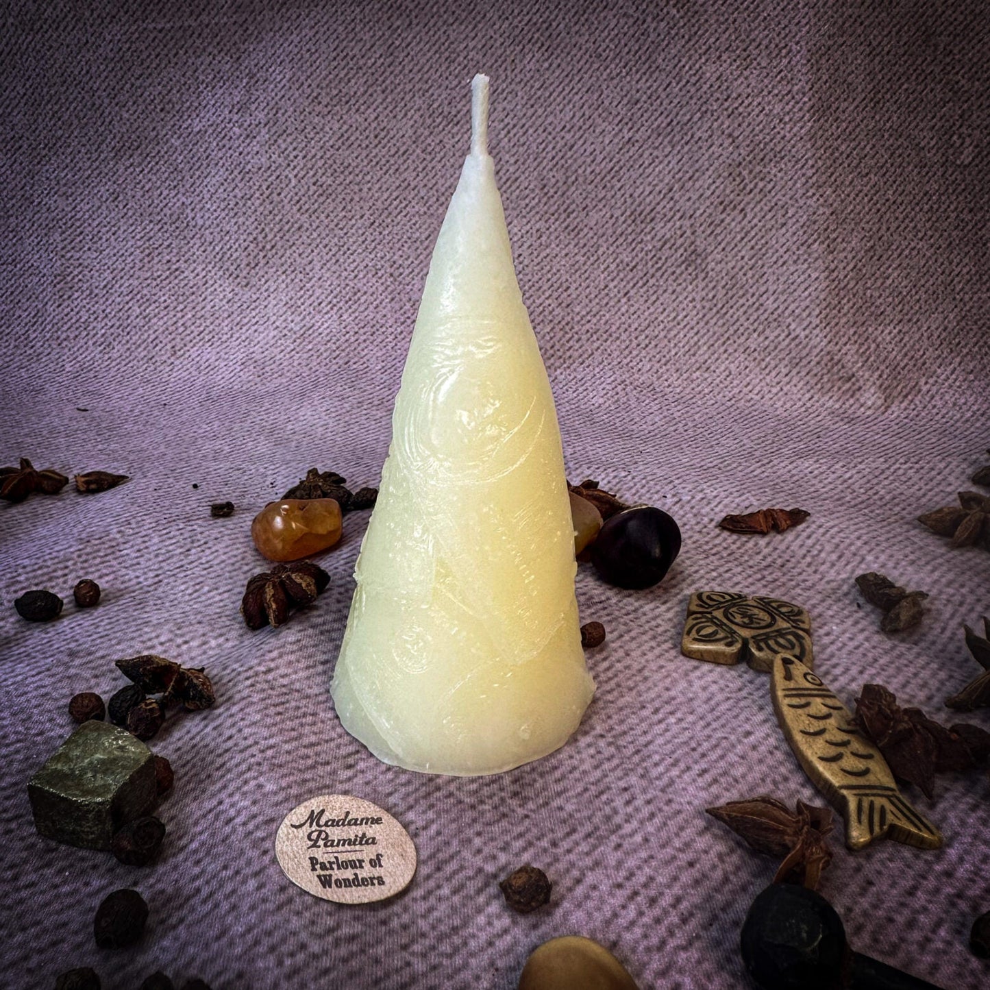 Beeswax Money Maker Spell Candle