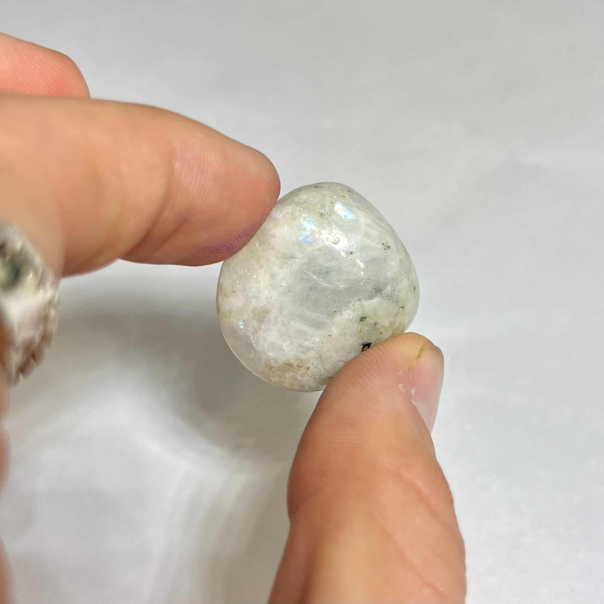 Rainbow Moonstone Crystal for Intuition Protection