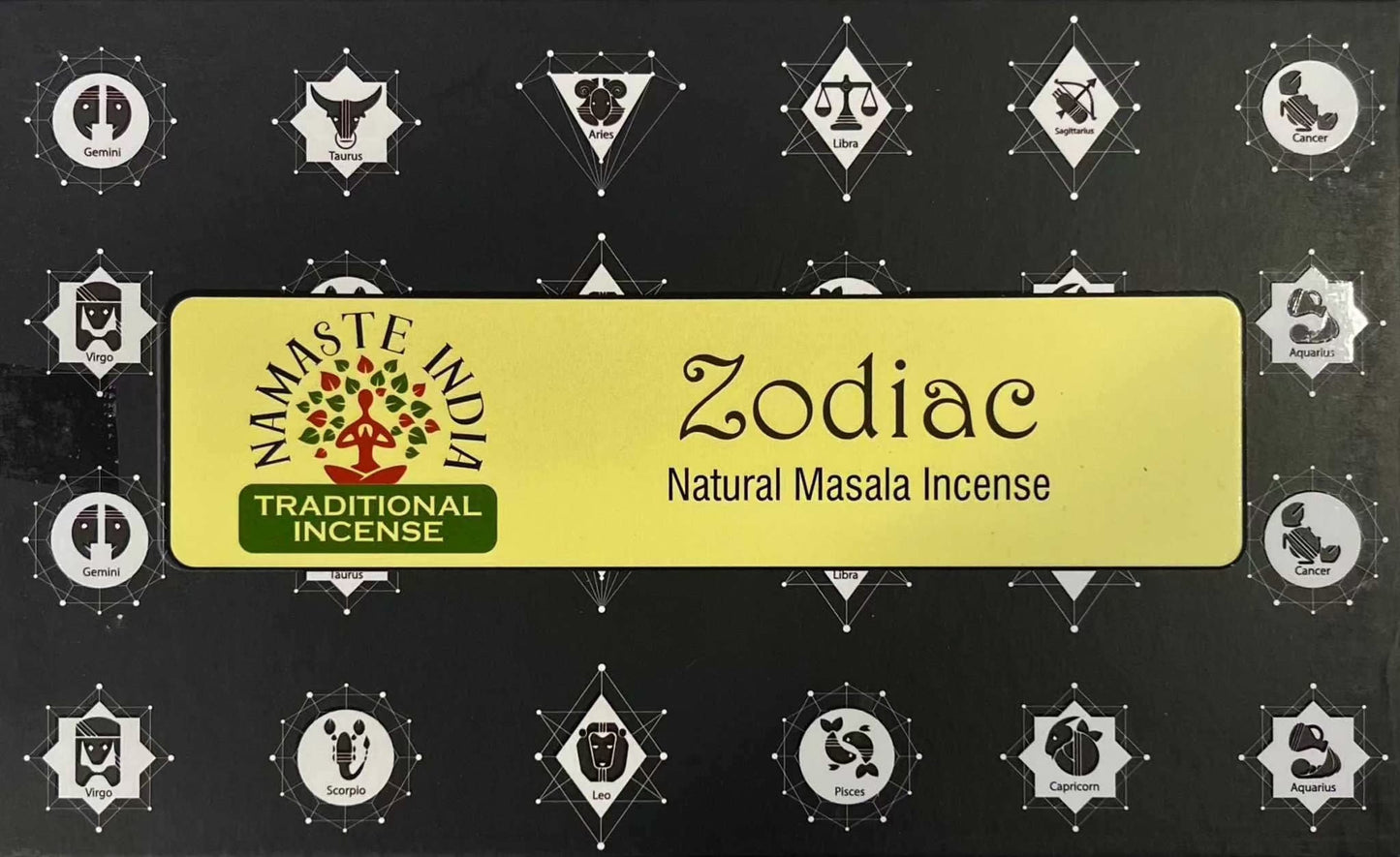 Zodiac Incense Sticks by Namaste India for Mystical Energy
