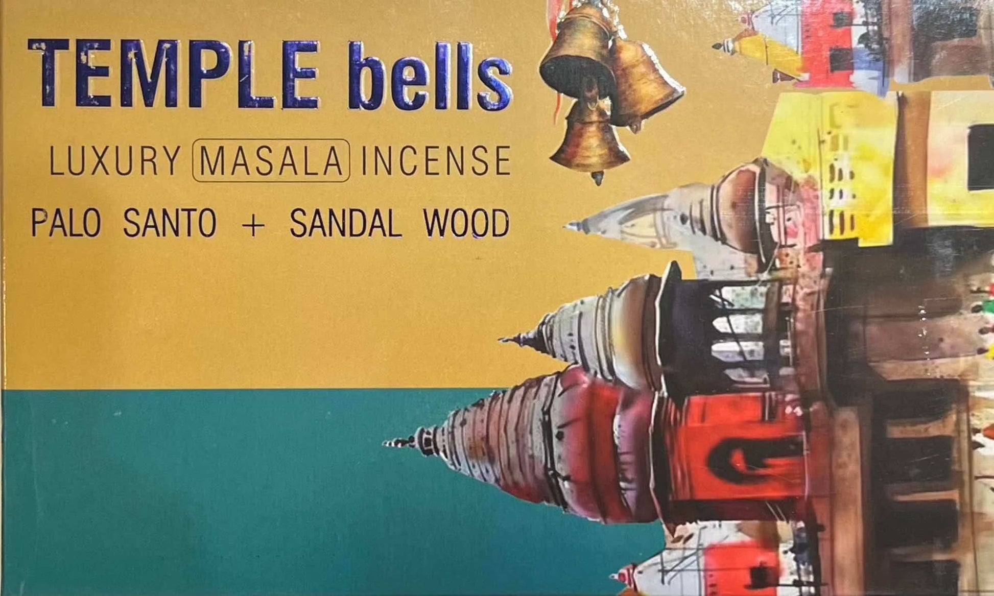 Palo Santo Sandalwood Incense Sticks - Temple Bells India