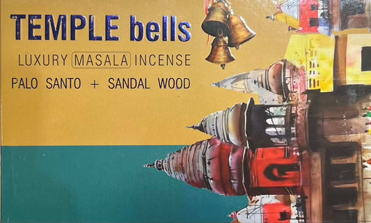 Palo Santo Sandalwood Incense Sticks - Temple Bells India