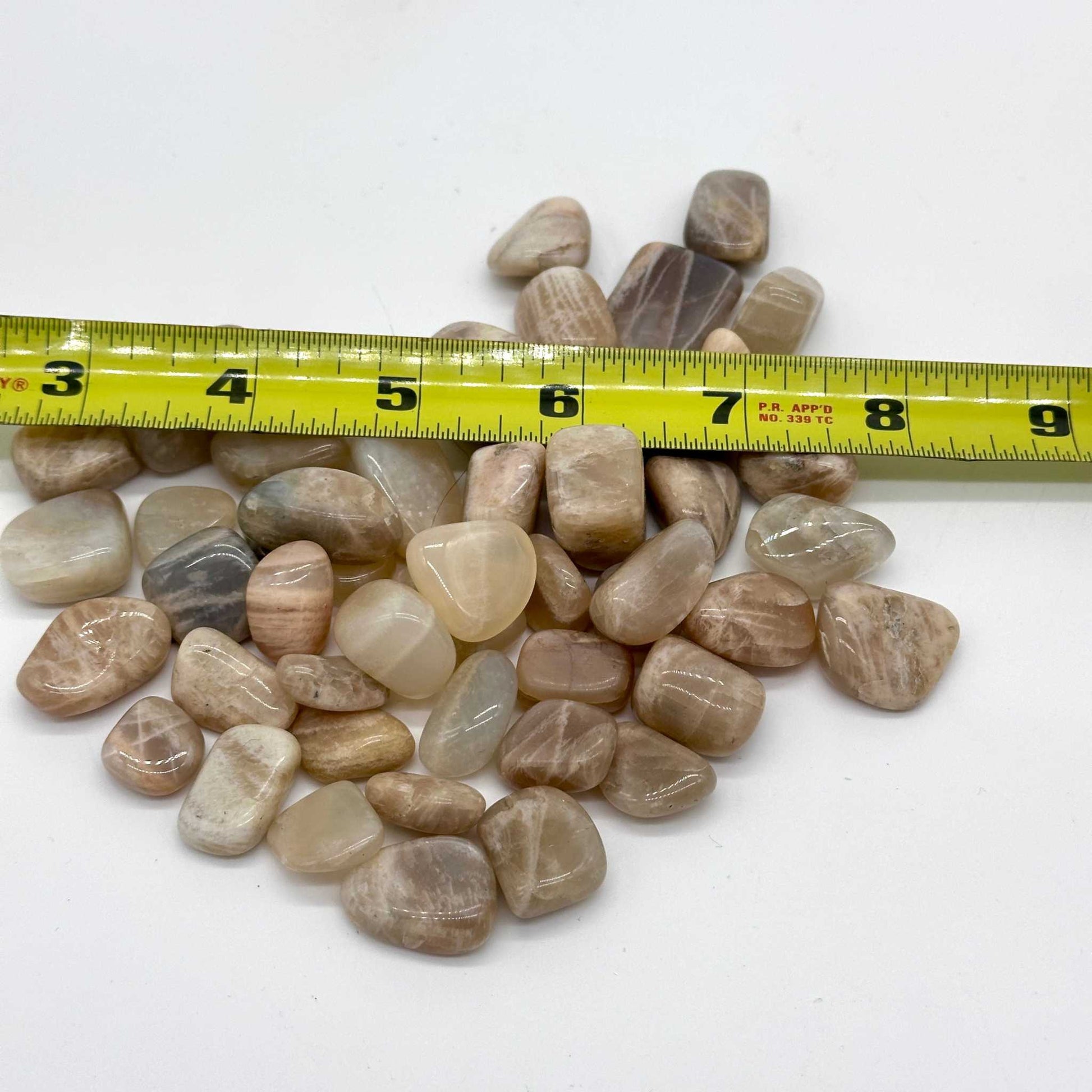 Protective Multi-Color Moonstone Tumbled Crystal for Travelers