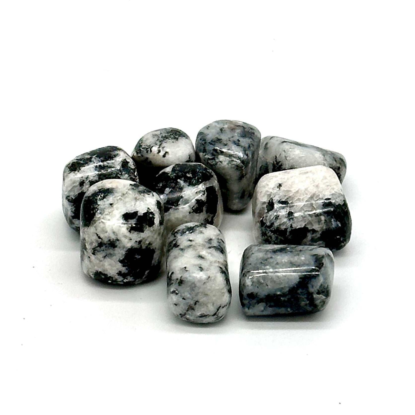 Tourmalinated Quartz Protection Tumbled Stone Crystal