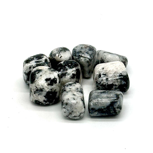 Tourmalinated Quartz Protection Tumbled Stone Crystal
