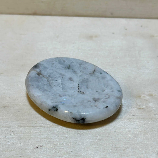 Rainbow Moonstone Intuition Protection Comfort Stone