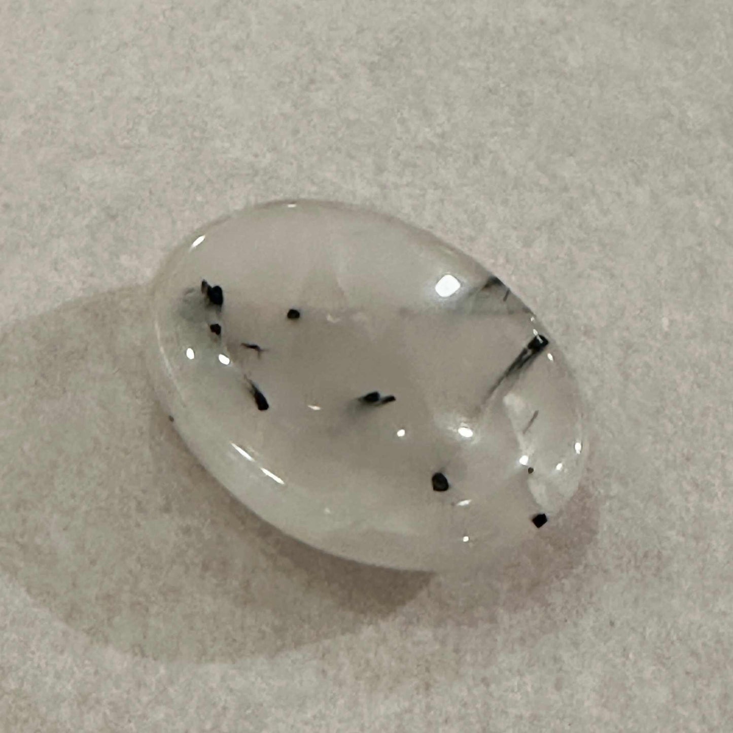 Rutilated Quartz Comfort Stone