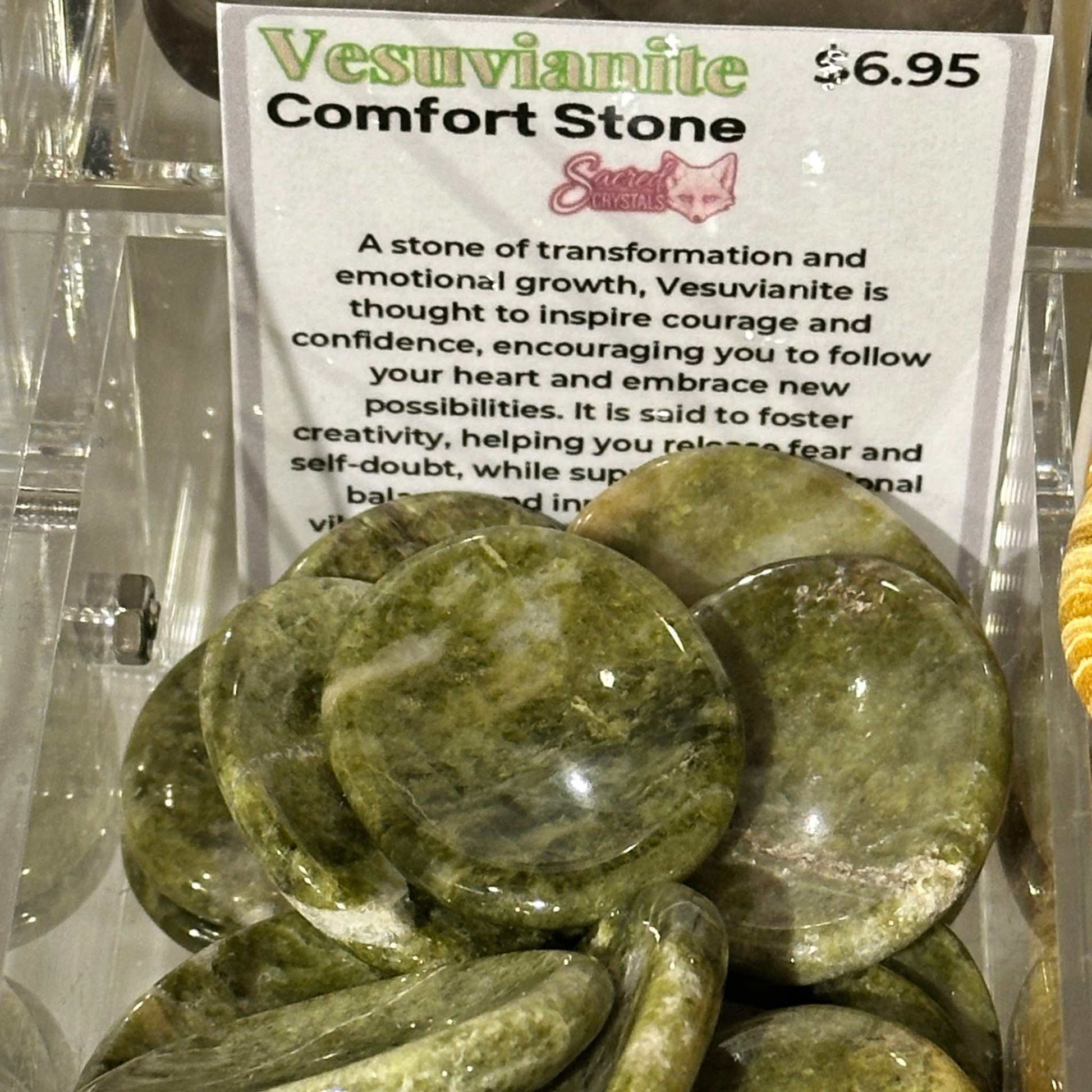 Vesuvianite Healing Crystal Stone For Growth And Courage