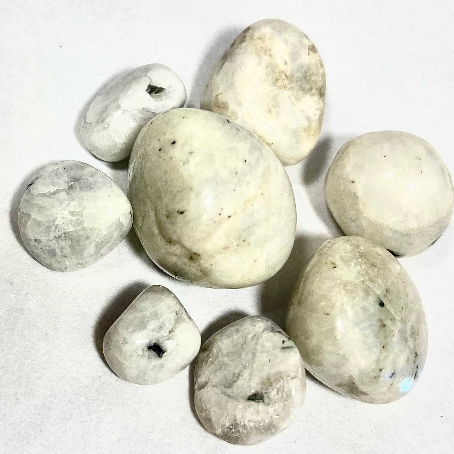 Rainbow Moonstone Crystal for Intuition Protection