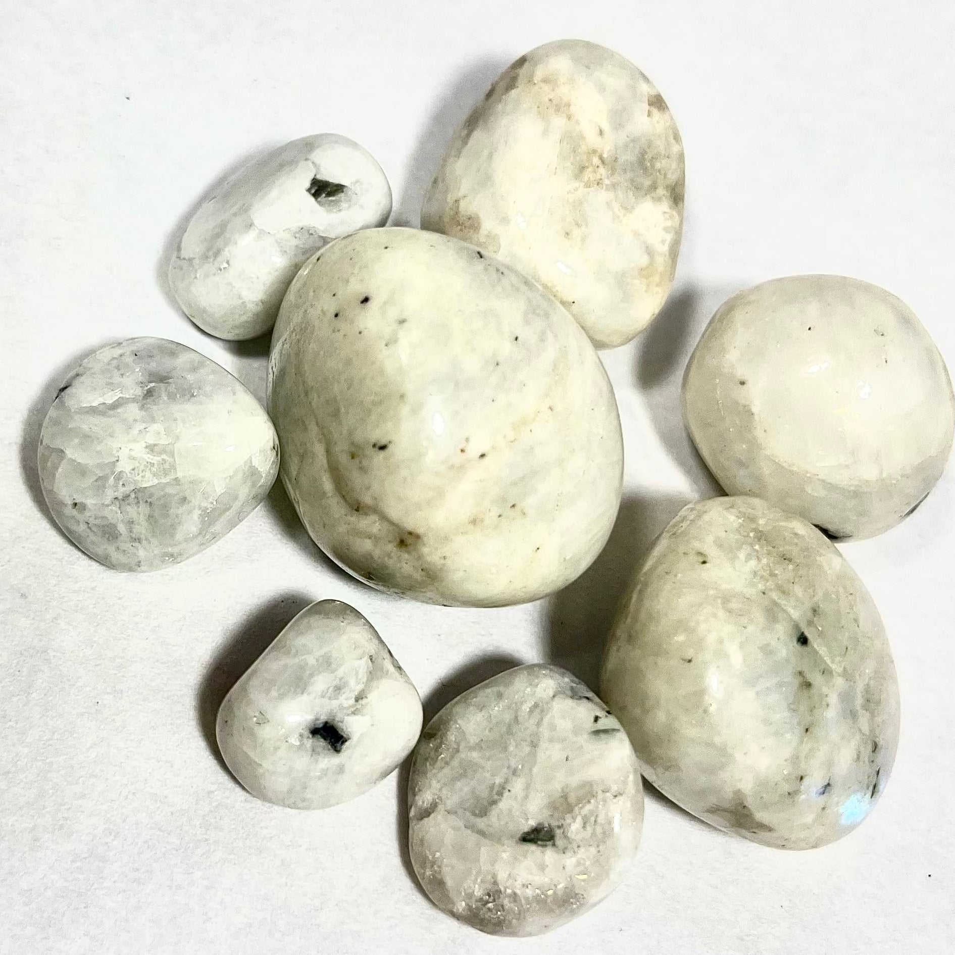 Rainbow Moonstone Crystal for Intuition Protection