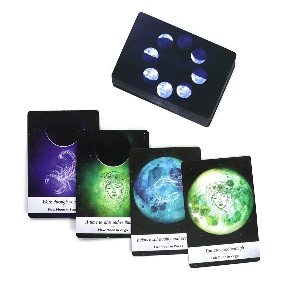 Moonology Oracle Cards For Lunar Wisdom And Guidance