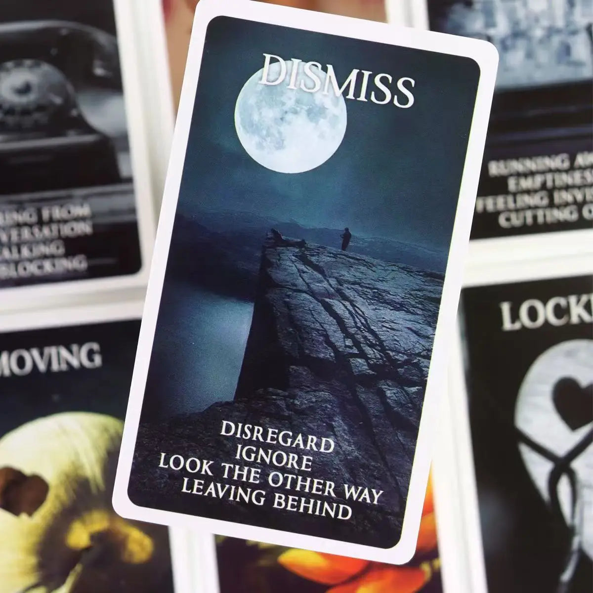 Mystic Black Rose Oracle Deck For Divination And Insight